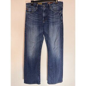 VTG Adriano Goldschmied Men’s Hero Straight Blue Jeans 32x32 Made In USA Denim